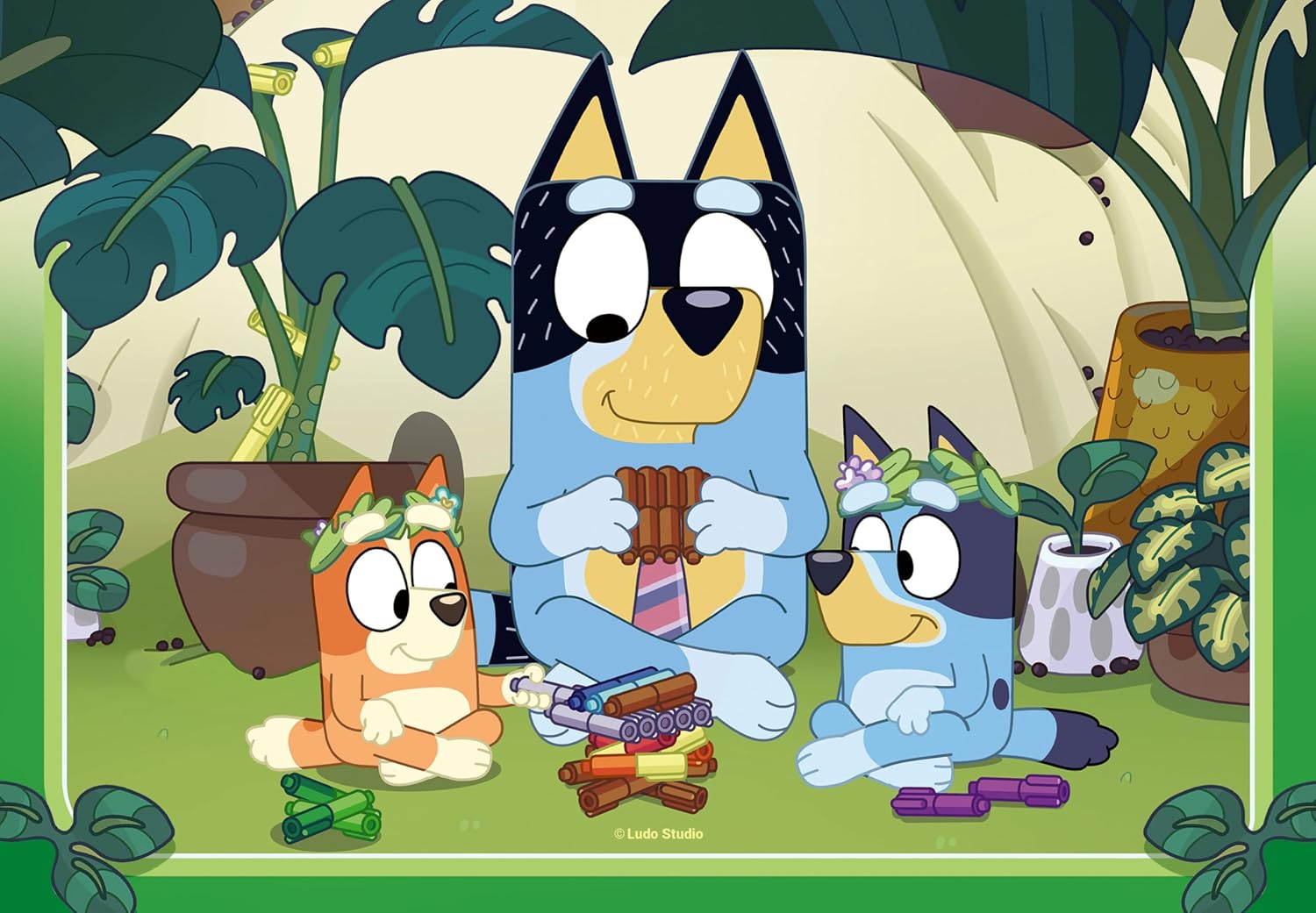 Bluey 2x24 Piece Jigsaw