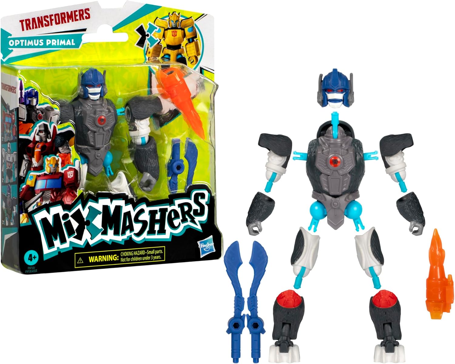 MixMashers Optimus Primal Basic Figure