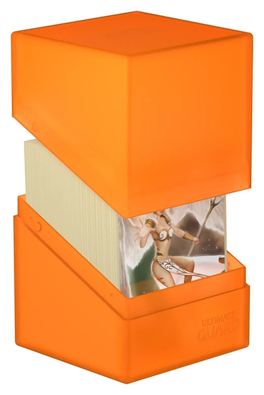 Ultimate Guard - Boulder Deck Case 100+ - Poppy Topaz