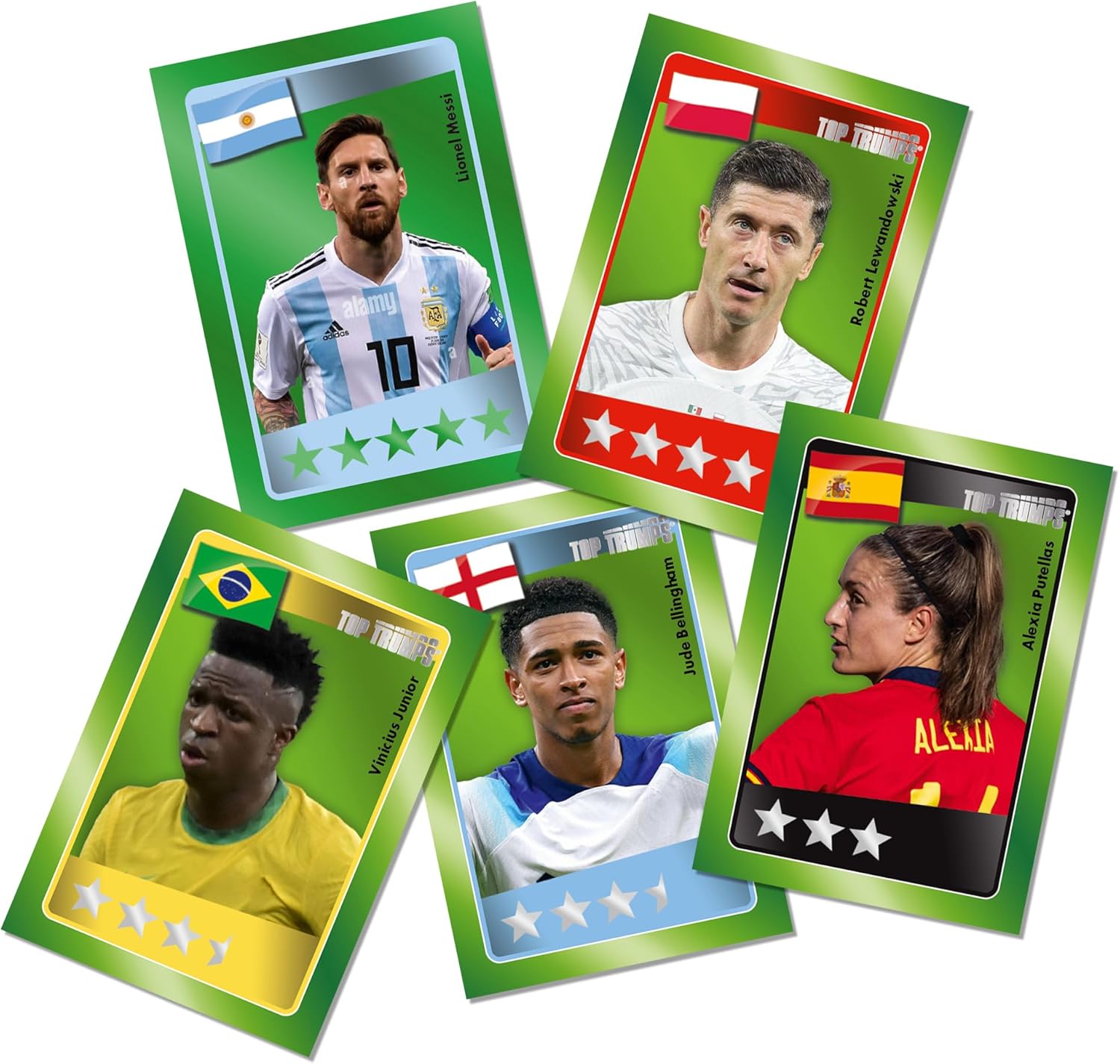World Football Stars Top Trumps Match Game