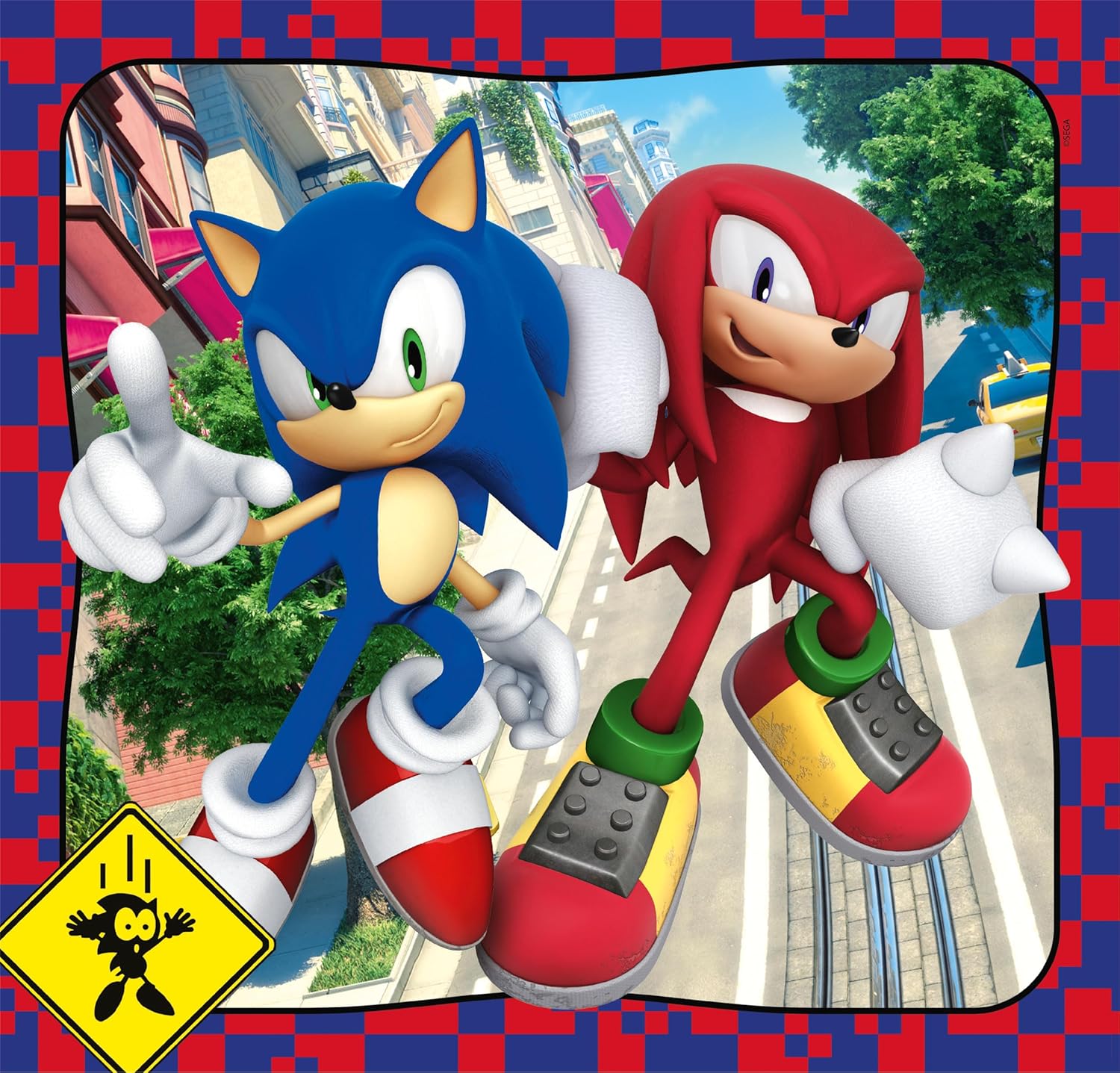 Clementoni Sonic the Hedgehog 3x48 Piece Jigsaw