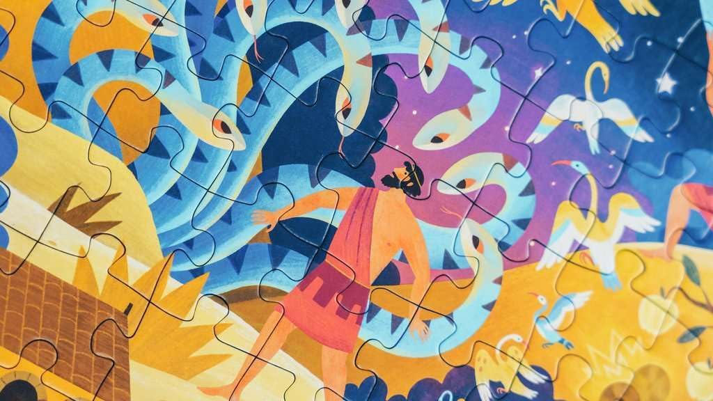 The Twelve Labors of Hercules 64 Piece Jigsaw