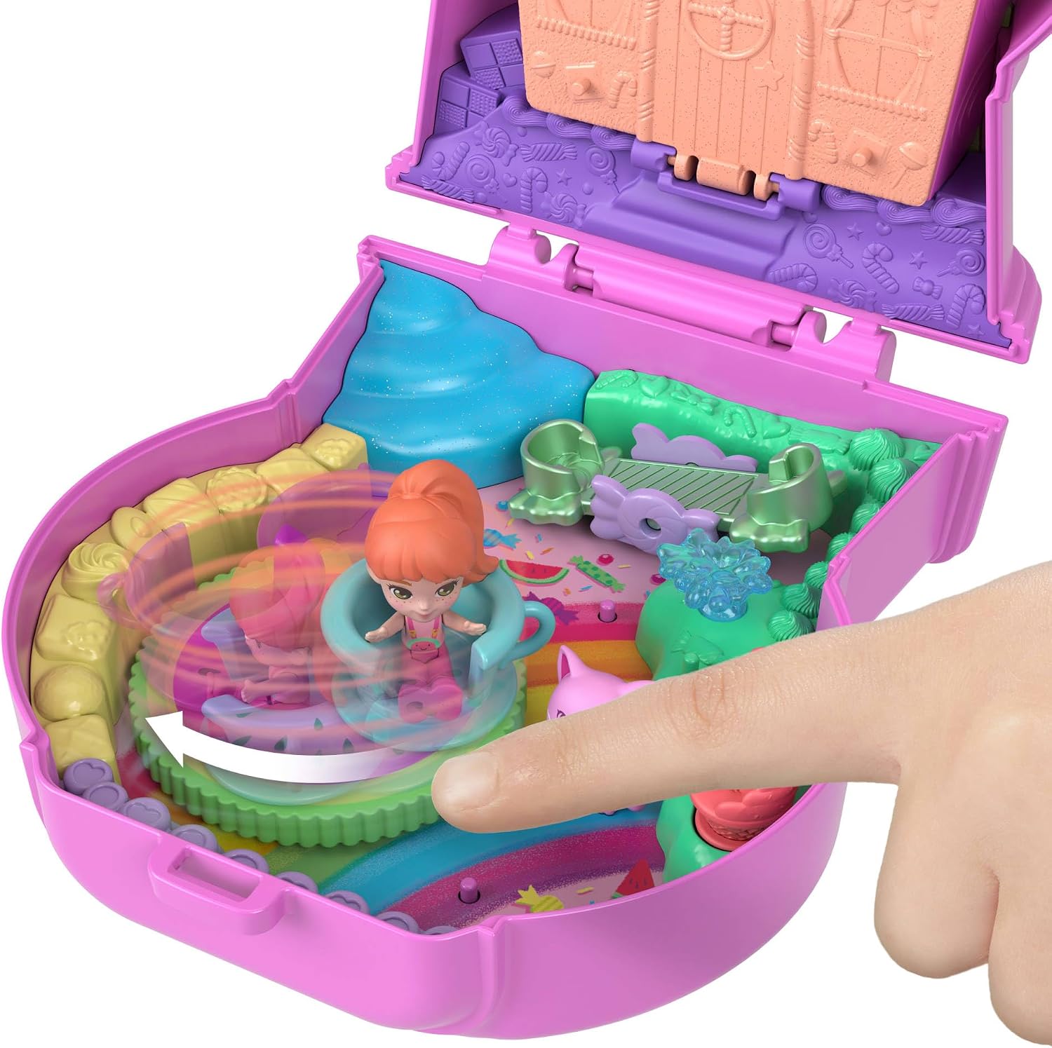 Polly Pocket Gumball Kitty Compact