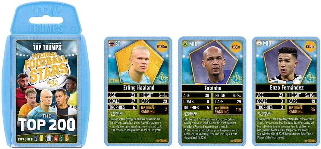 Top Trumps World Football Stars Volume 3