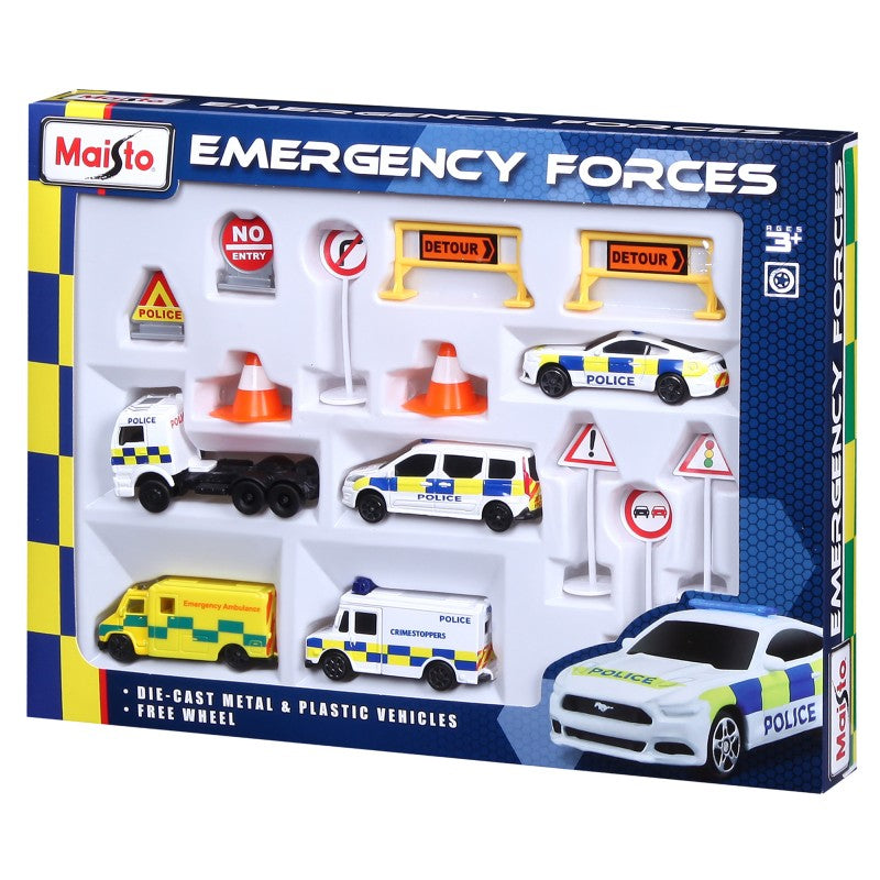 Maisto Fresh Metal Emergency Force Playset