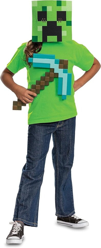 Minecraft Pickaxe & Mask Set