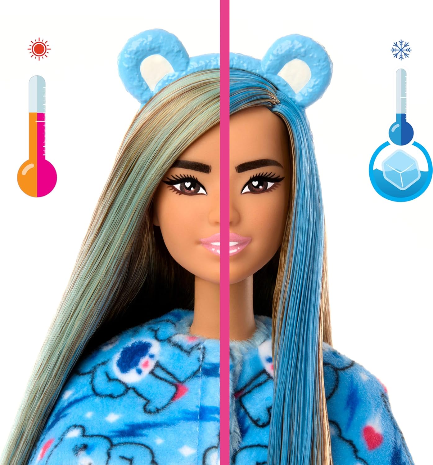 Barbie Cutie Reveal Care Bears Grumpy Bear