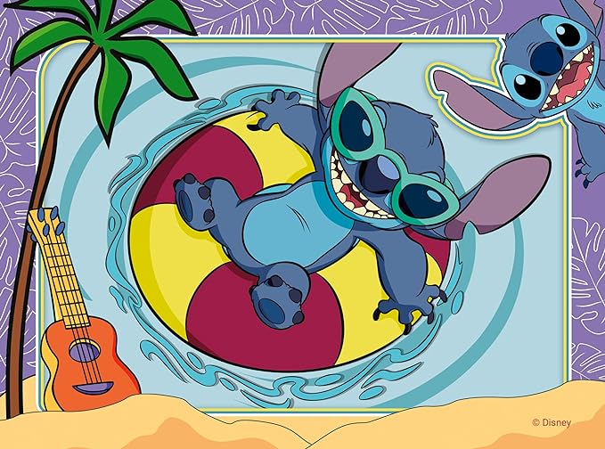 Disney Stitch 12/16/20/24 Piece Jigsaw Puzzle