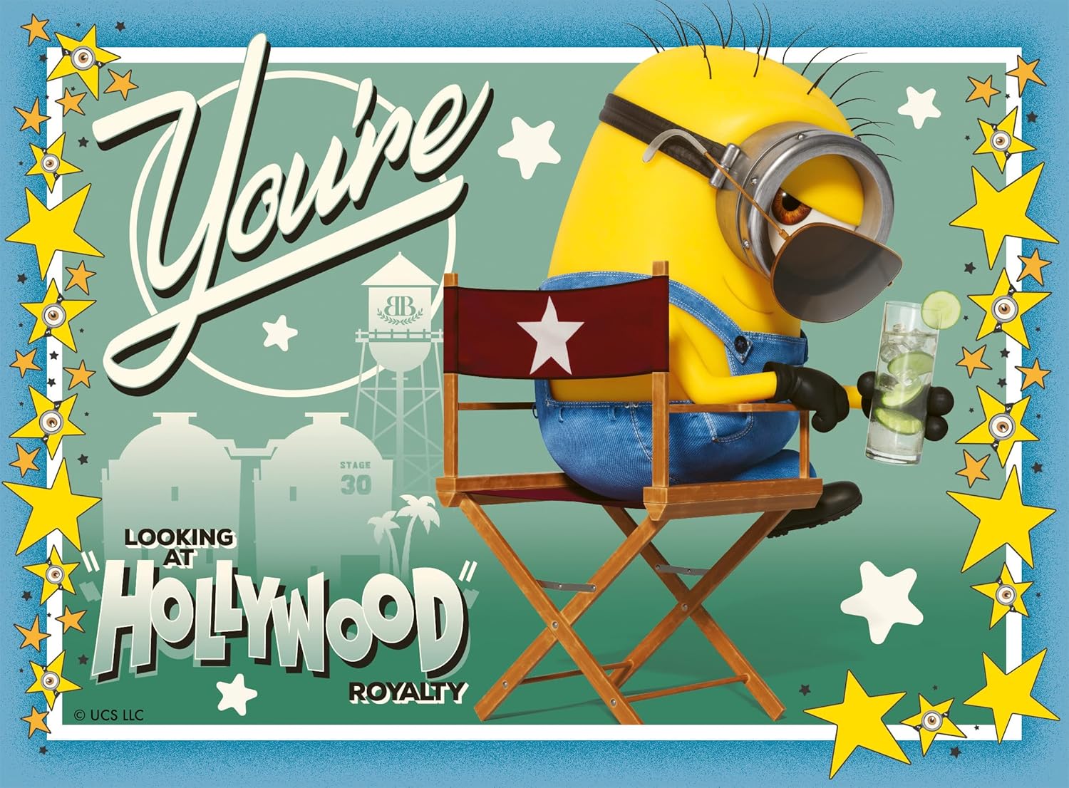 Minions Directing Life Moment 12/16/20/24 Piece Jigsaws