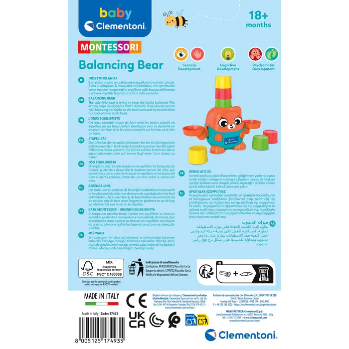 Baby Clementoni Bear Balance Toy