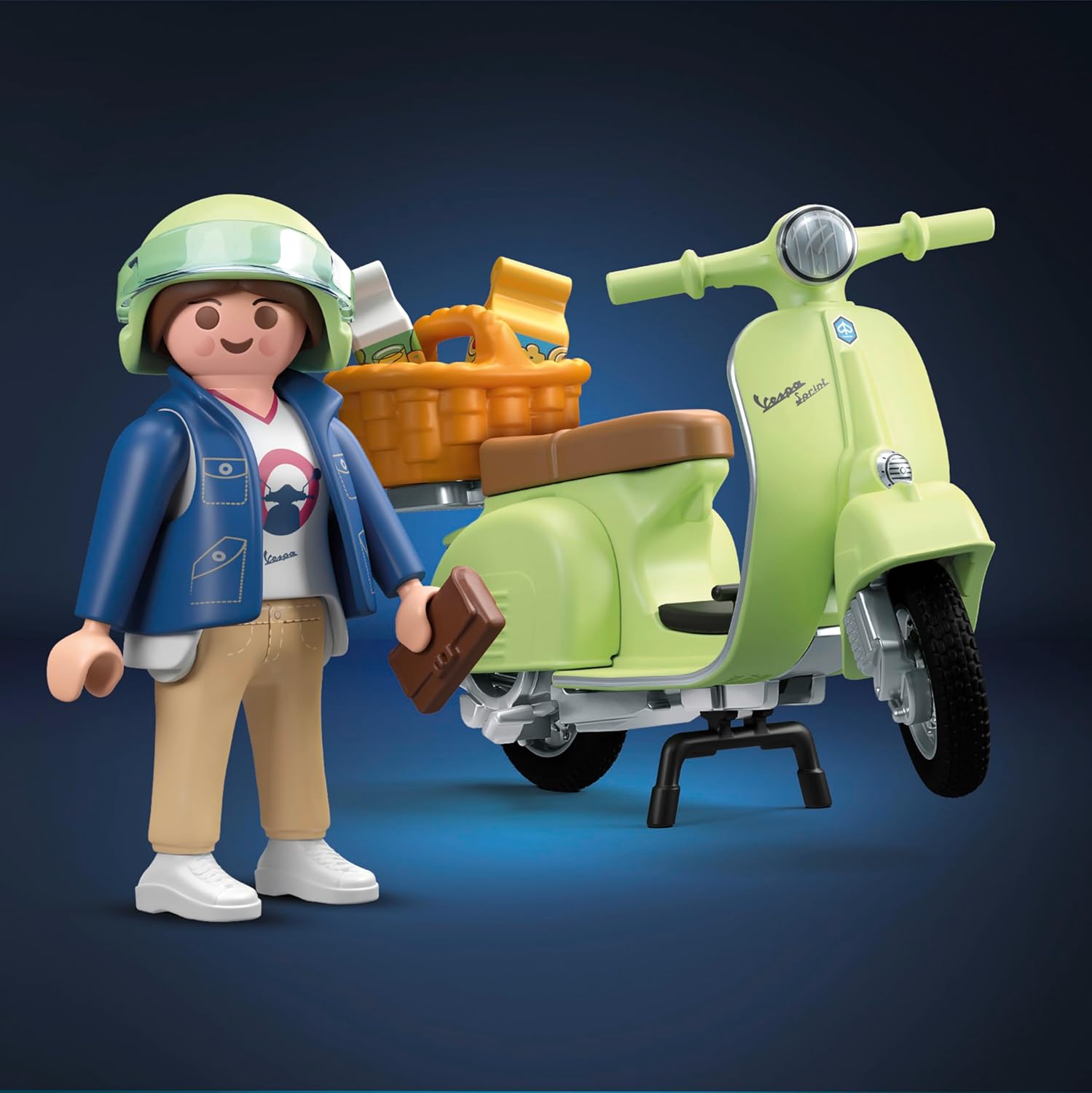 Playmobil 1969 Vespa 150 Sprint Veloce Lime Green