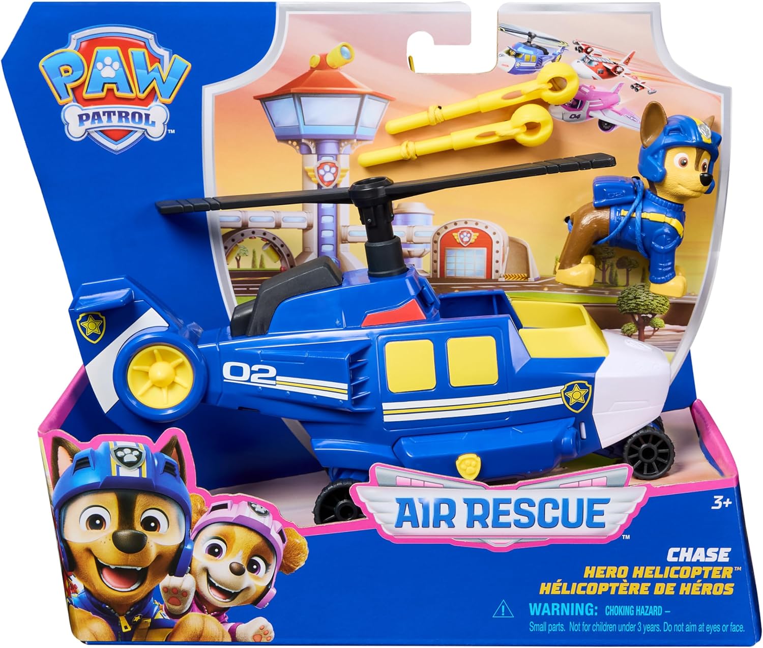 PAW Patrol Air Rescue Toy Chase Hero Helicopter