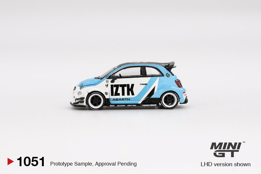 Mini LB-WORKS x Abas Works Abarth 595 1:64 Die Cast