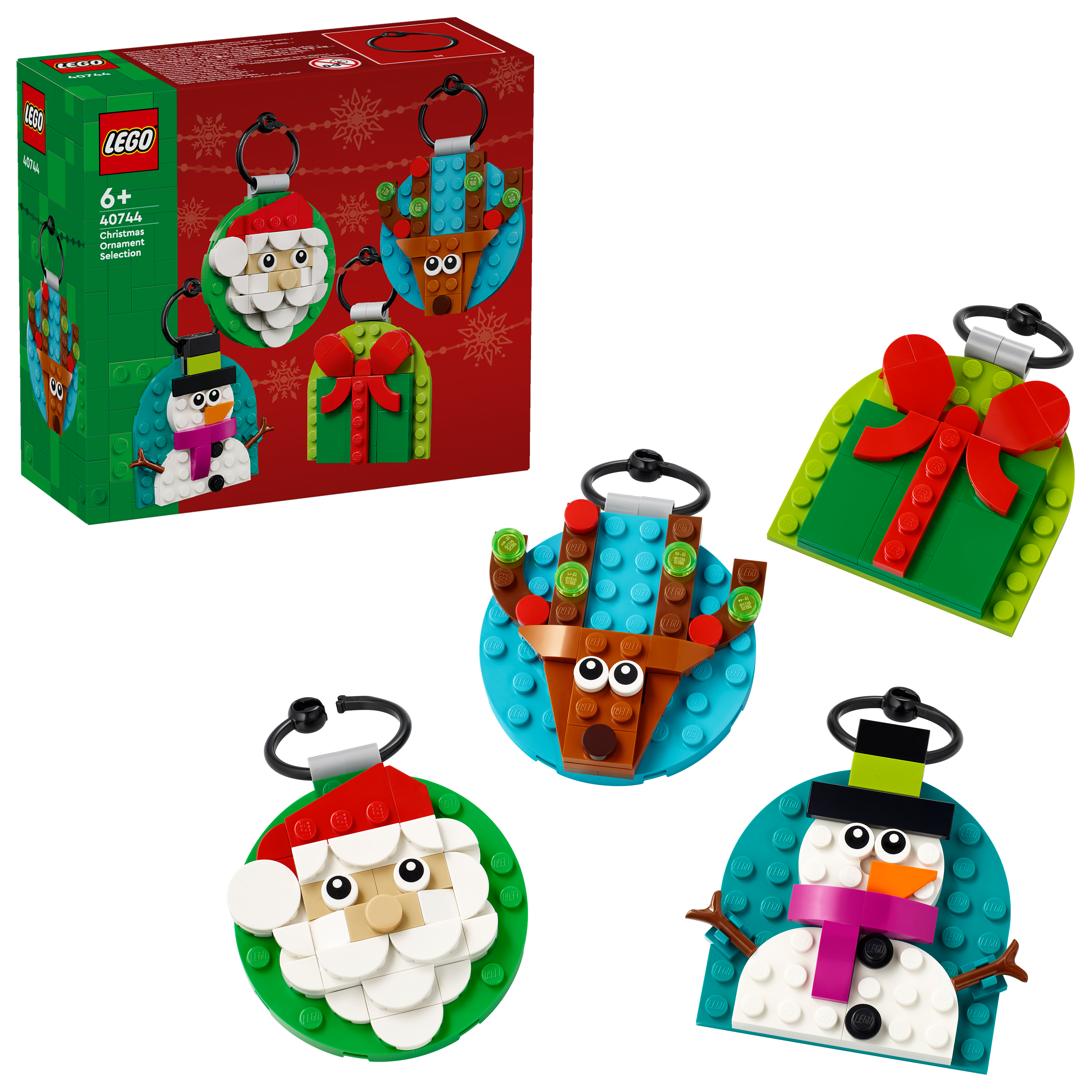 Lego 40744 Christmas Ornament Selection