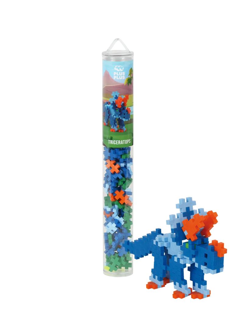 Plus-Plus Triceratops 100 Piece Tube