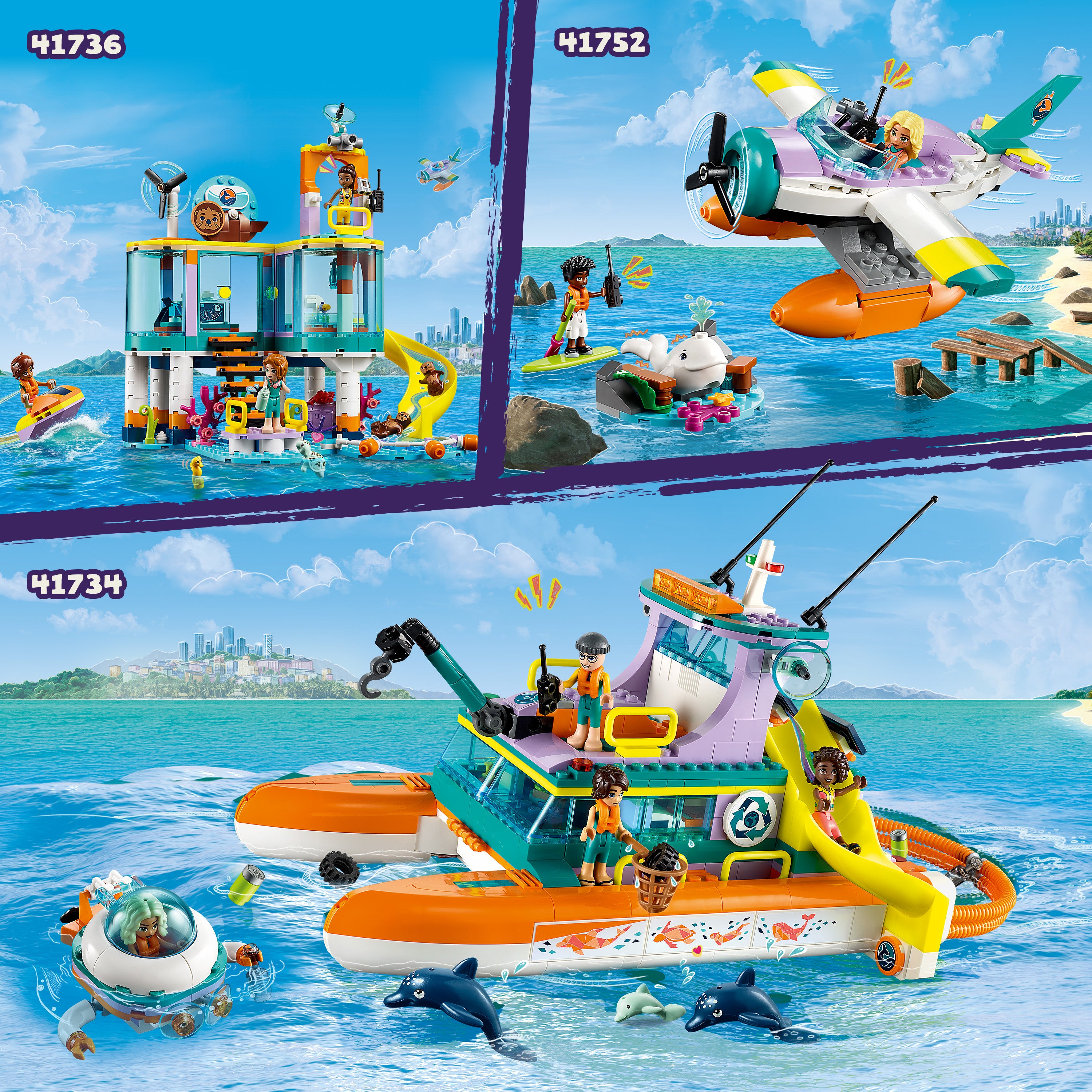 Lego 41734 Sea Rescue Boat