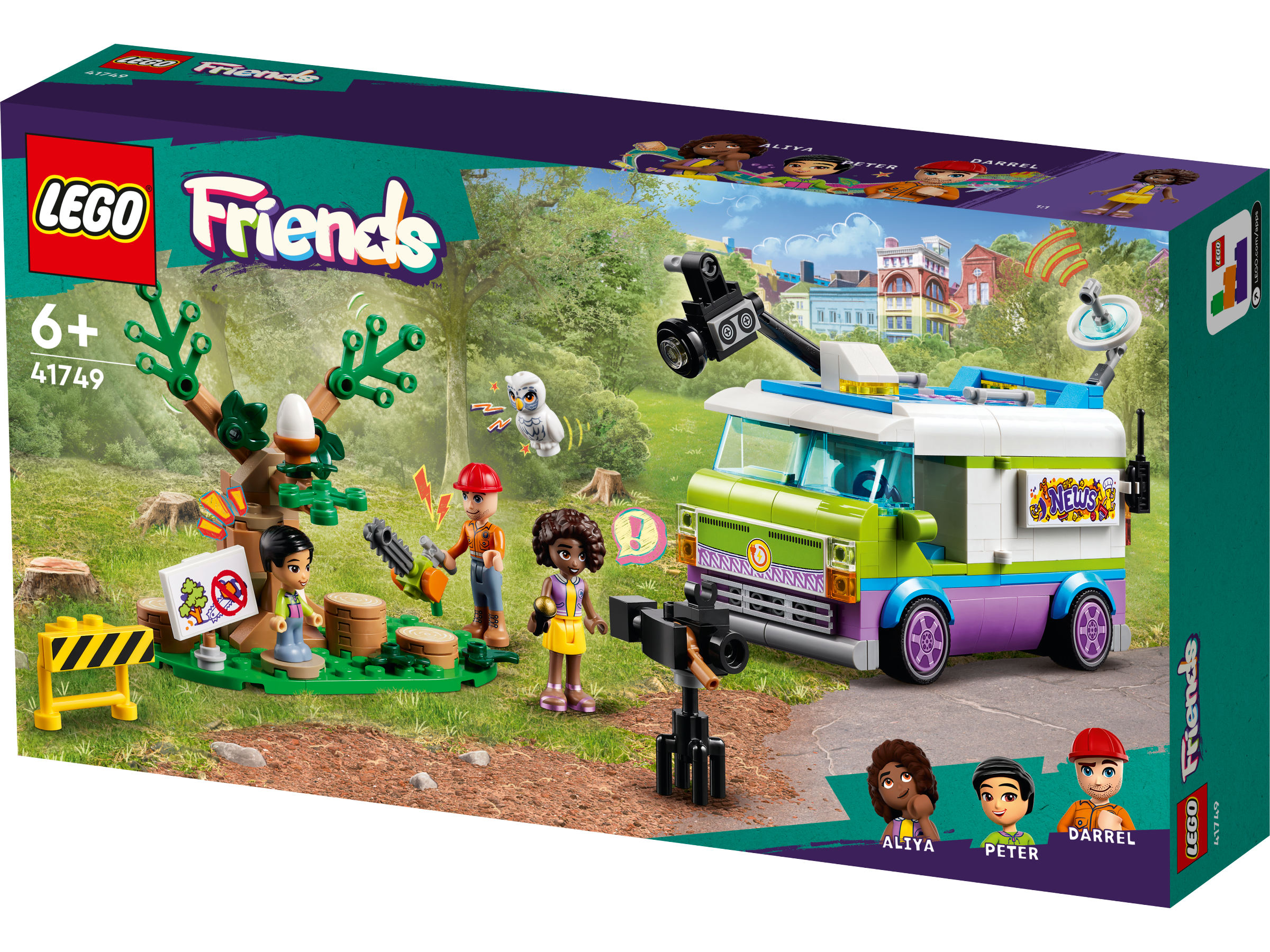 Lego 41749 Newsroom Van