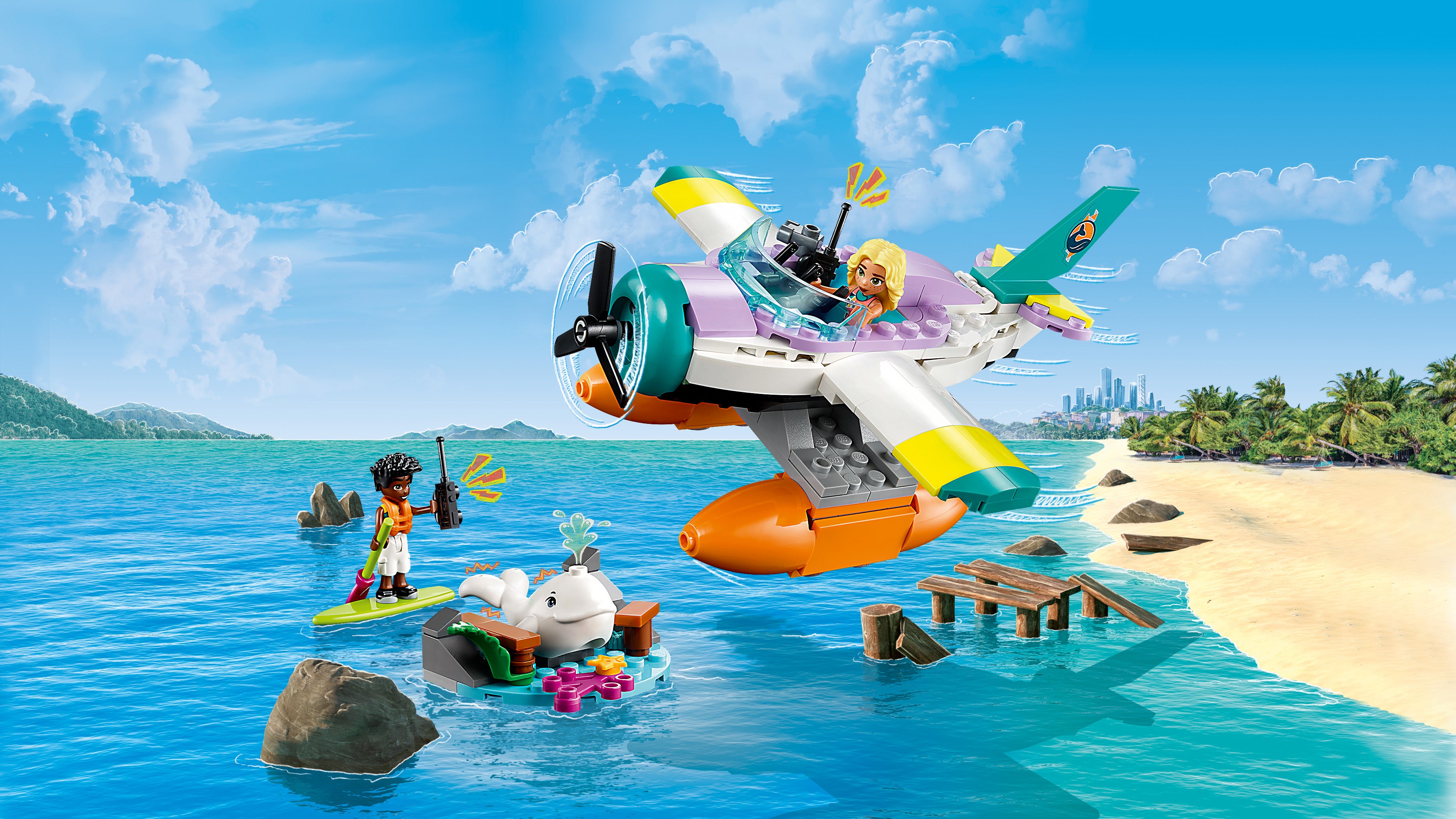 Lego 41752 Sea Rescue Plane