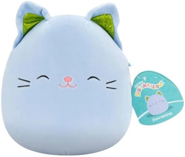 Squishmallows 20cm Jiovanne The Blue Cat Plush