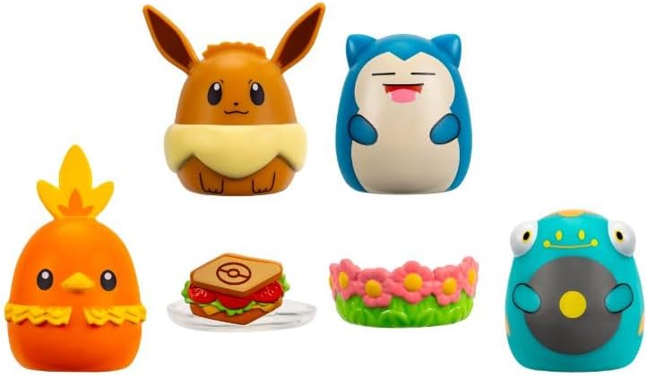 Squish-a-longs Pokemon Eevee 4 Pack