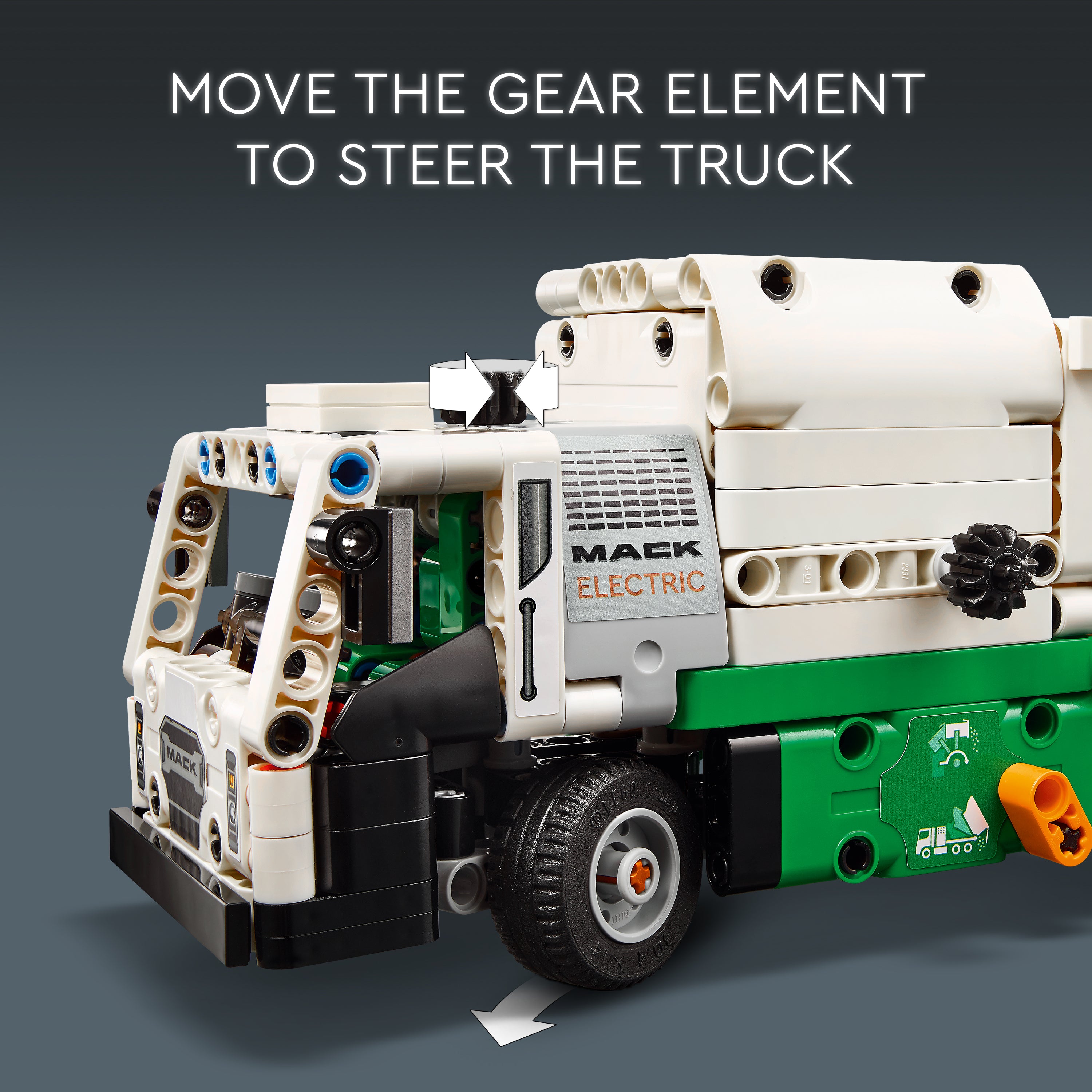 Lego 42167 Mack LR Electric Garbage