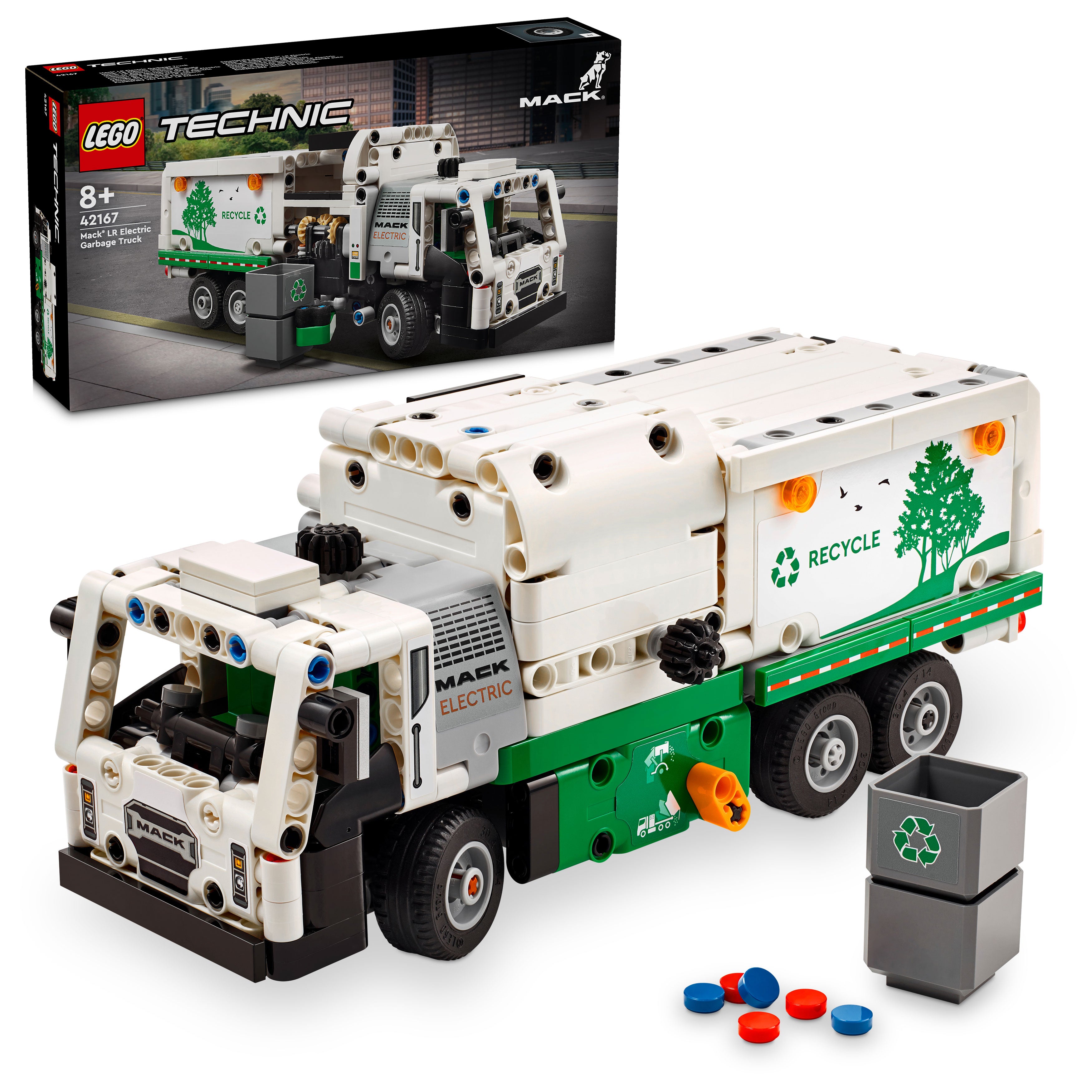 Lego 42167 Mack LR Electric Garbage