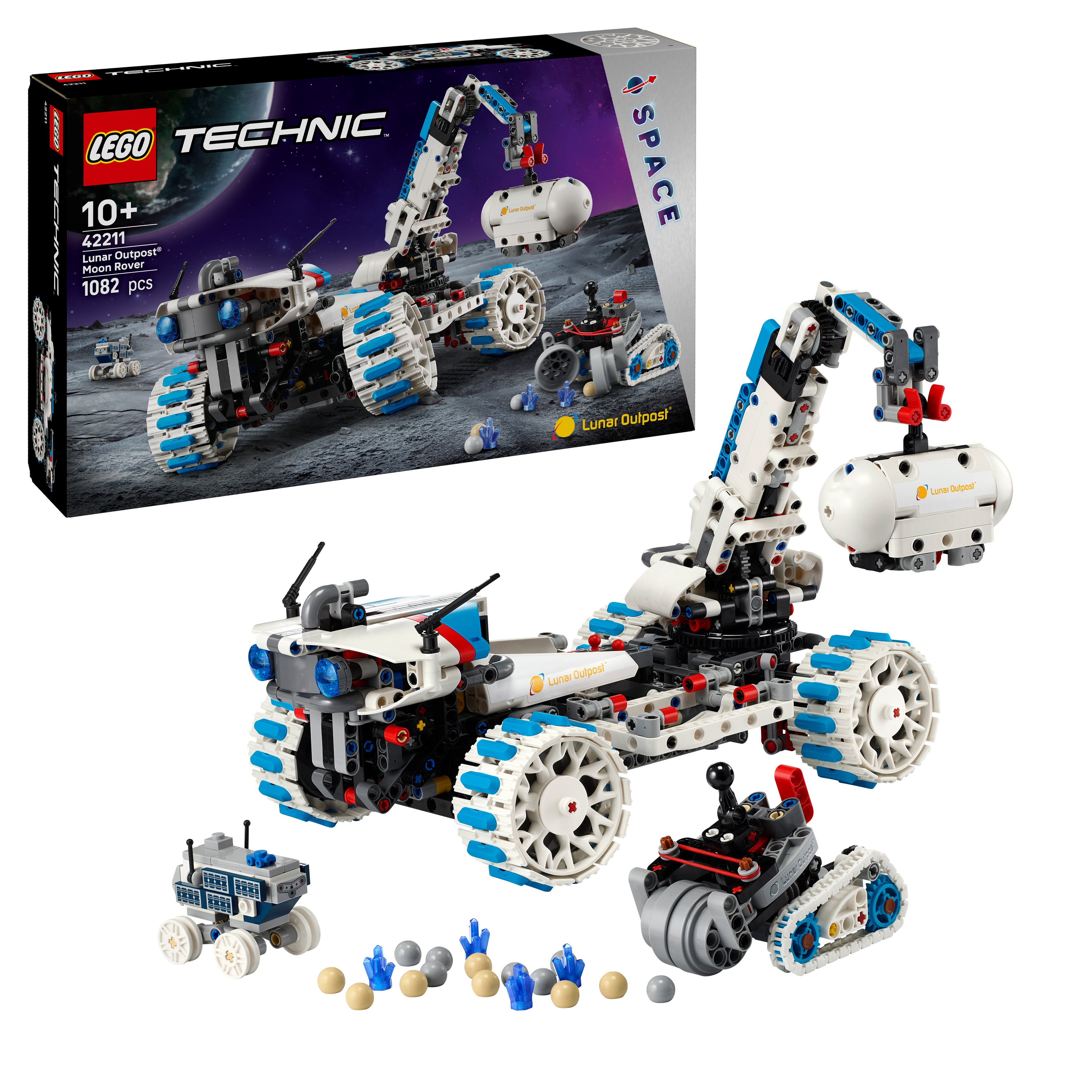 Lego 42211 Lunar Outpost Moon Rover