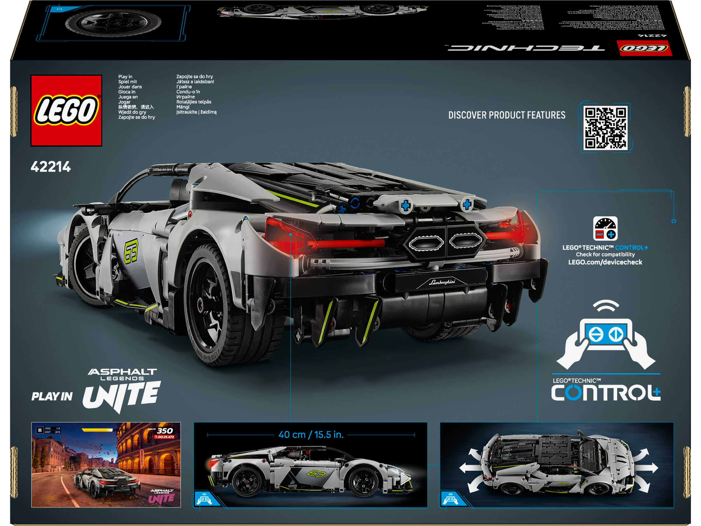 Lego 42214 Lamborghini Revuelto Supercar