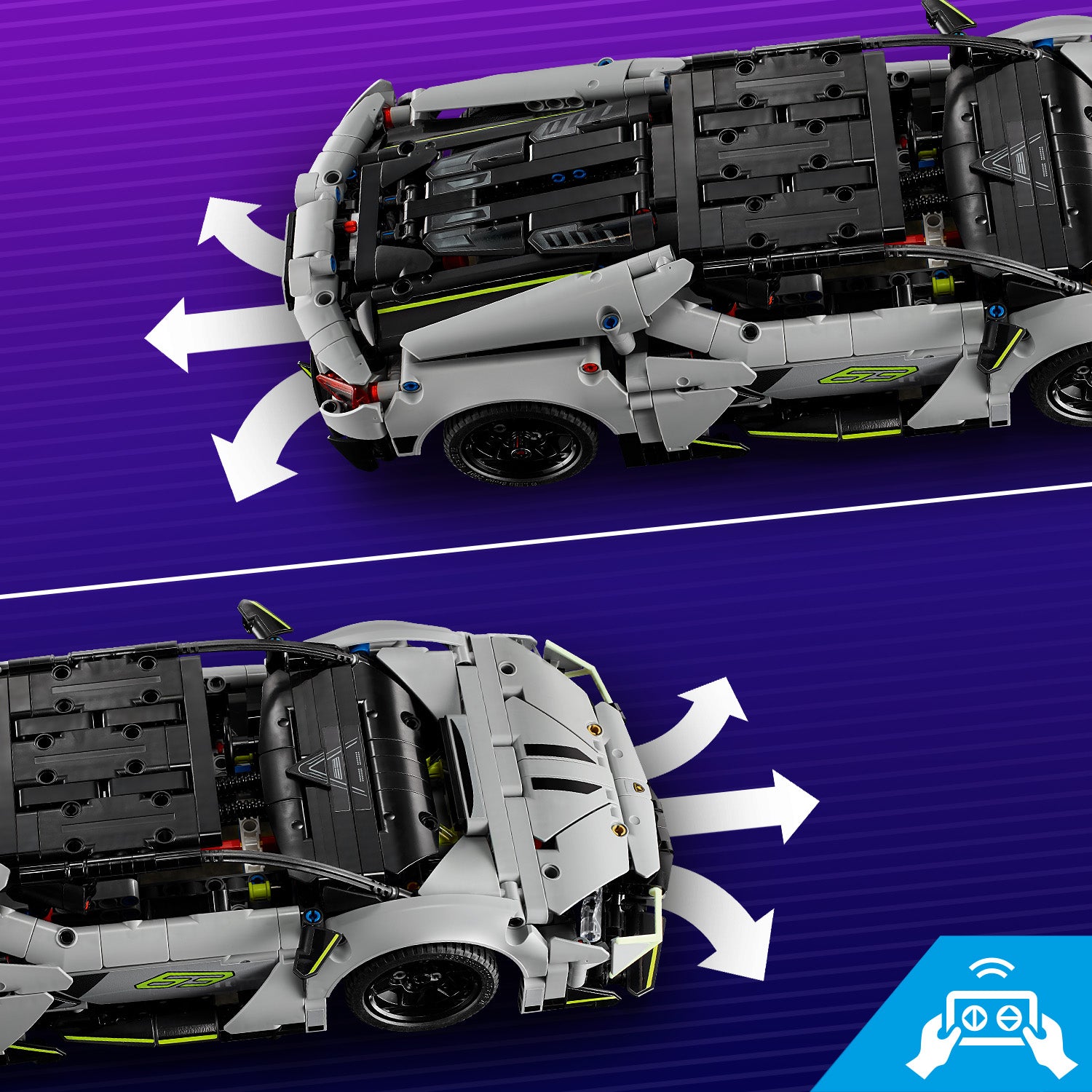 Lego 42214 Lamborghini Revuelto Supercar