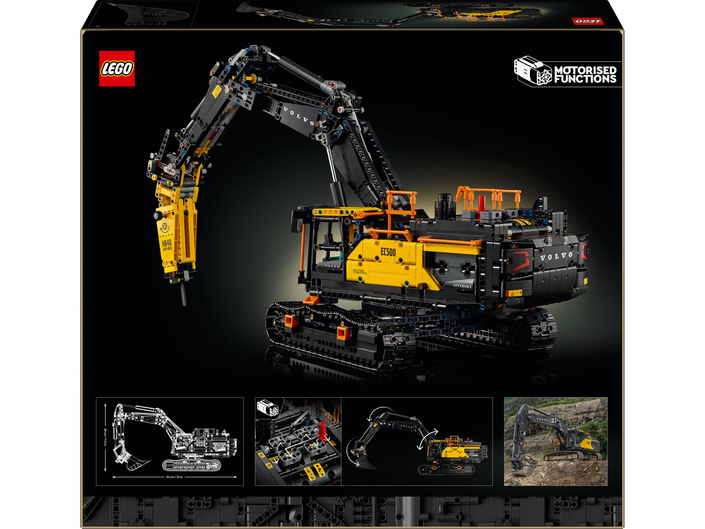 Lego 42215 Volvo EC500 Hybrid Excavator