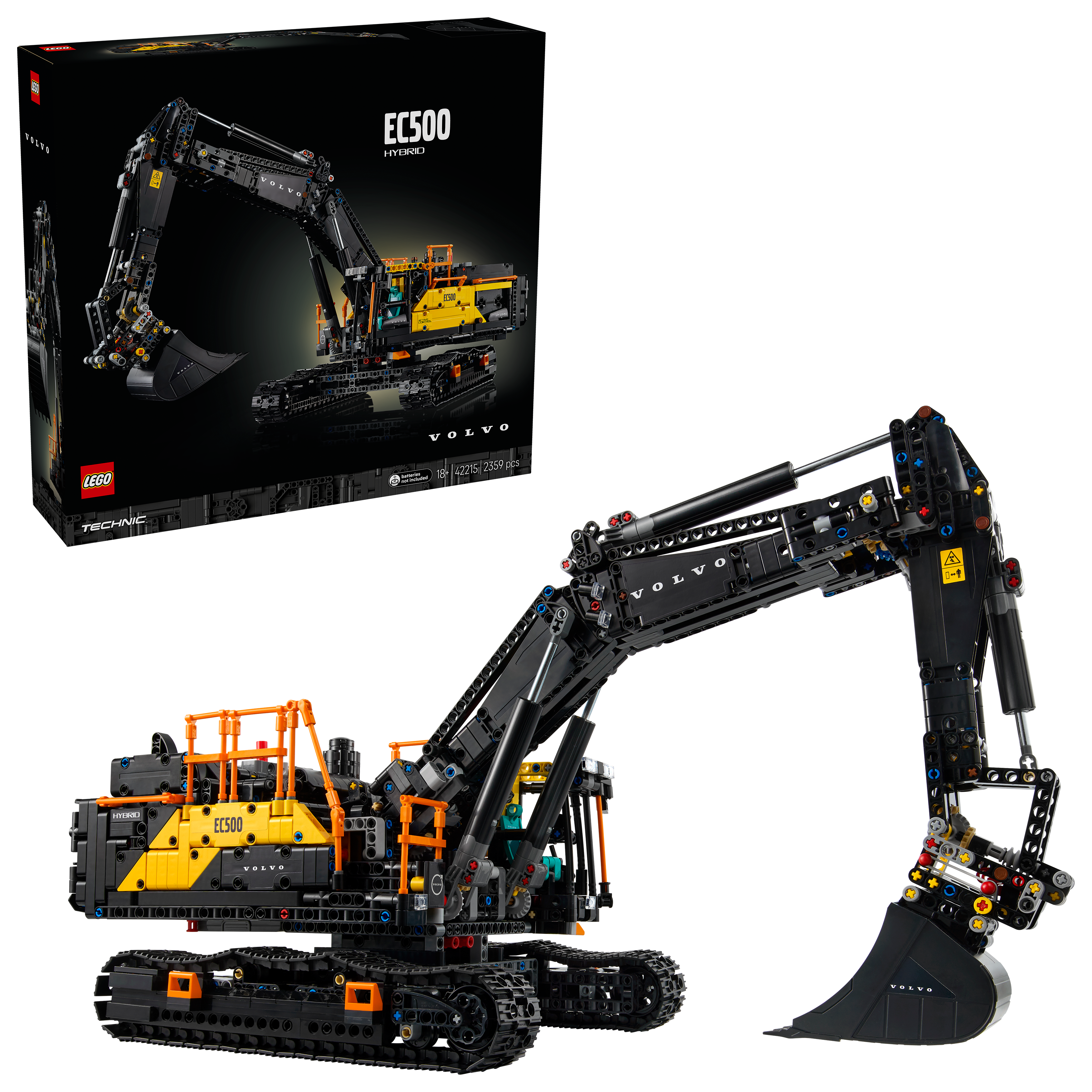 Lego 42215 Volvo EC500 Hybrid Excavator