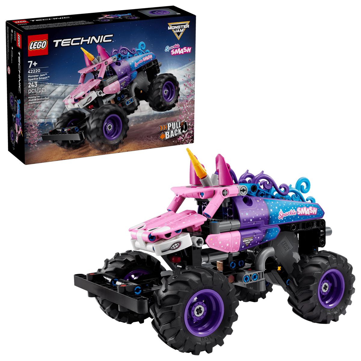Lego 42220 Monster Jam™ Sparkle Smash™ Pull-Back
