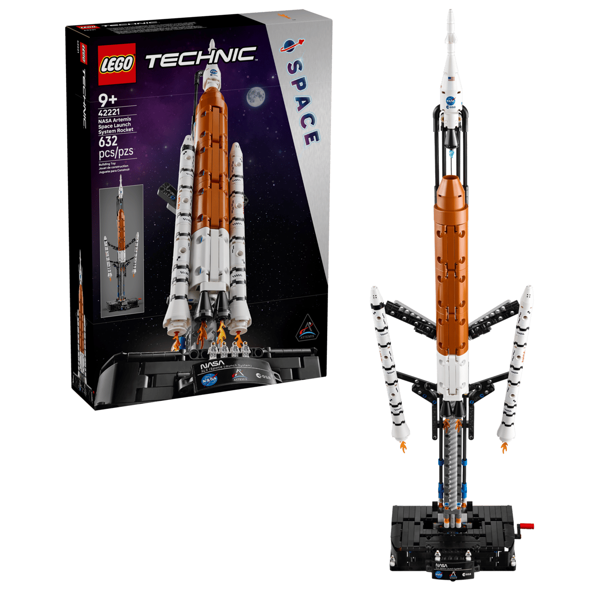 Lego 42221 NASA Artemis Space Launch System Rocket