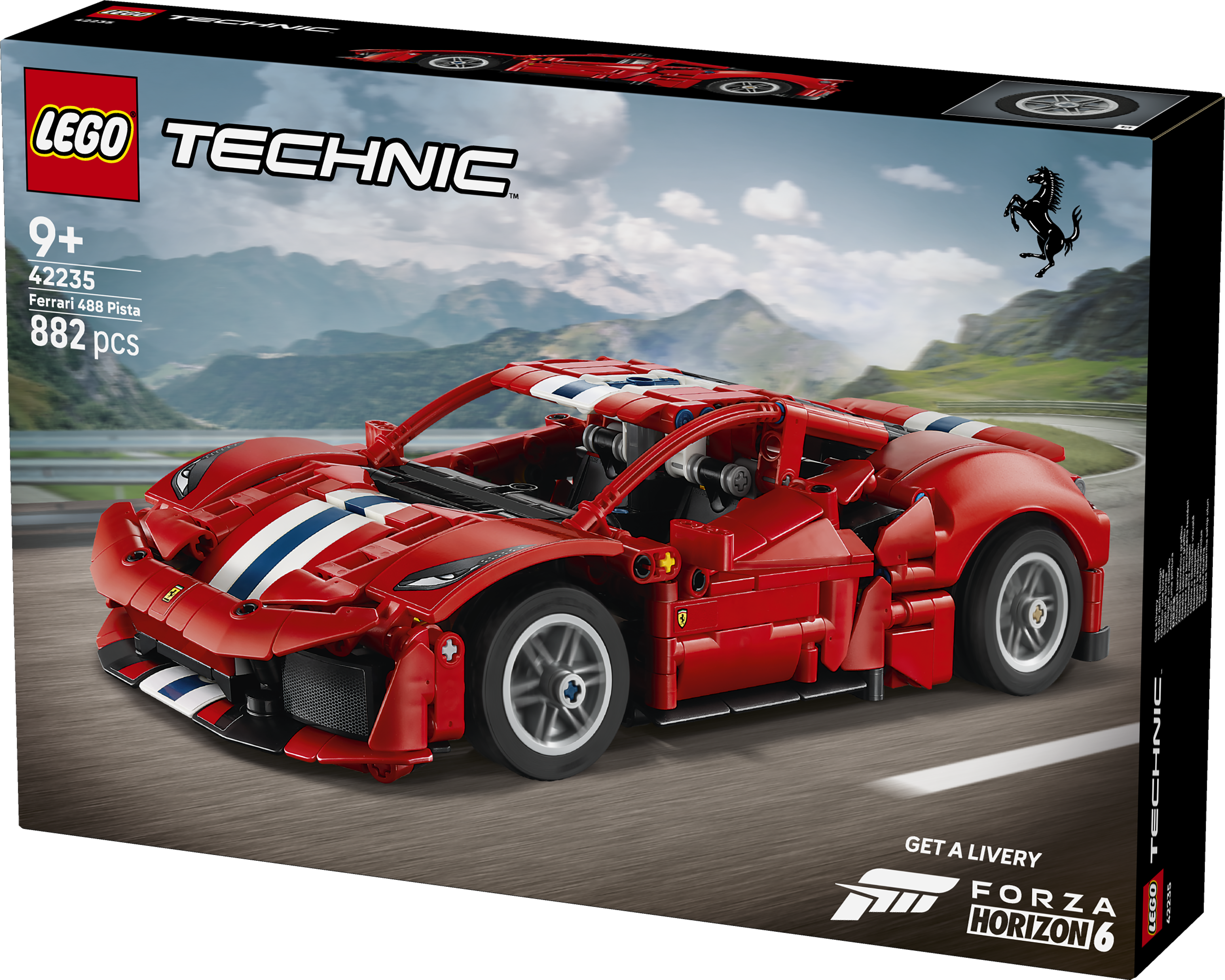 Lego 42235 Ferrari 488 Pista Car