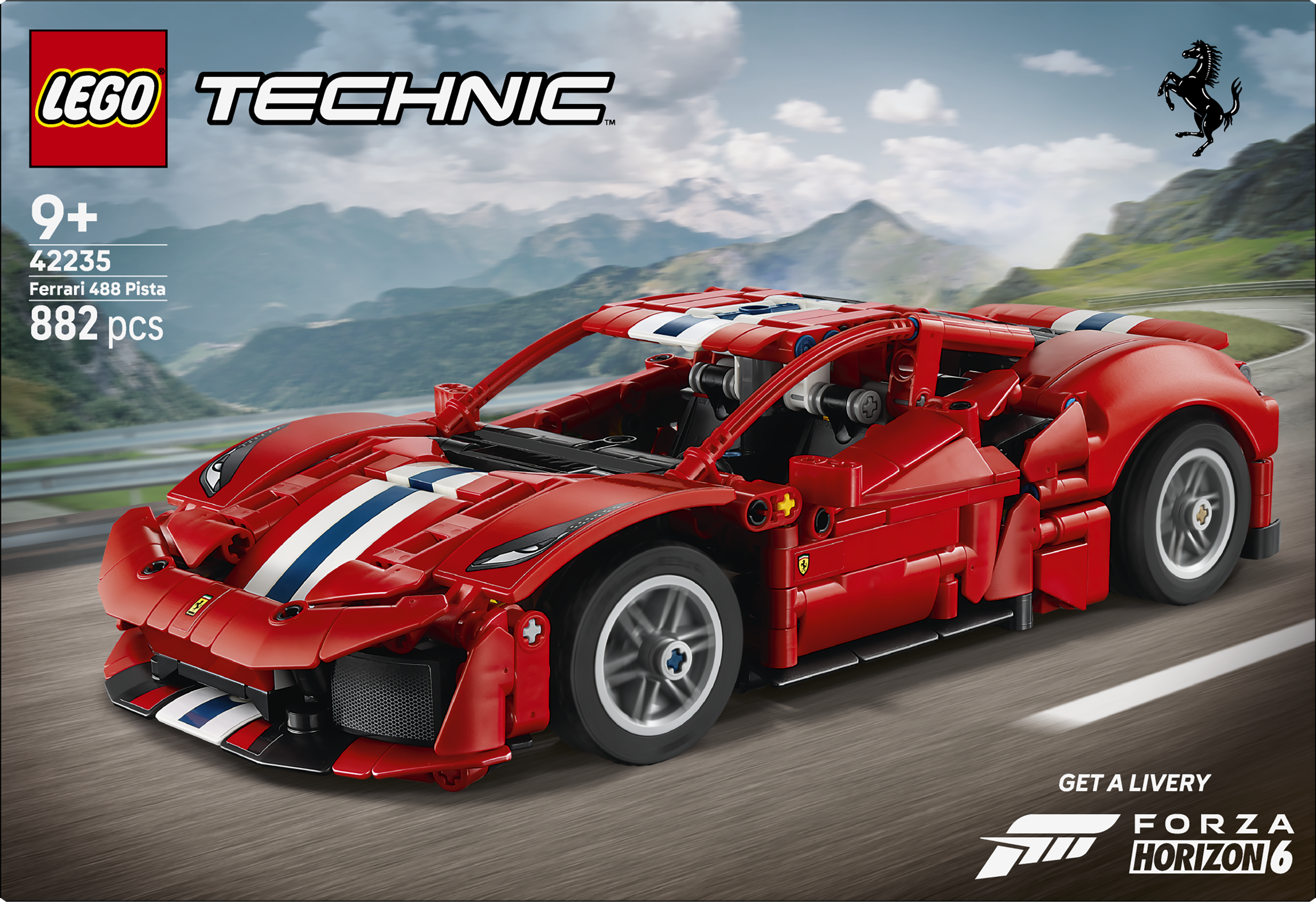 Lego 42235 Ferrari 488 Pista Car