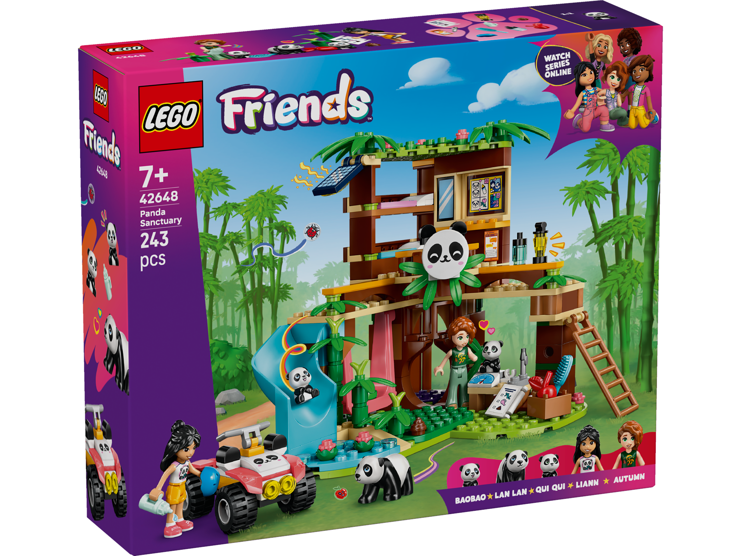 Lego 42648 Panda Sanctuary Animal Care Set