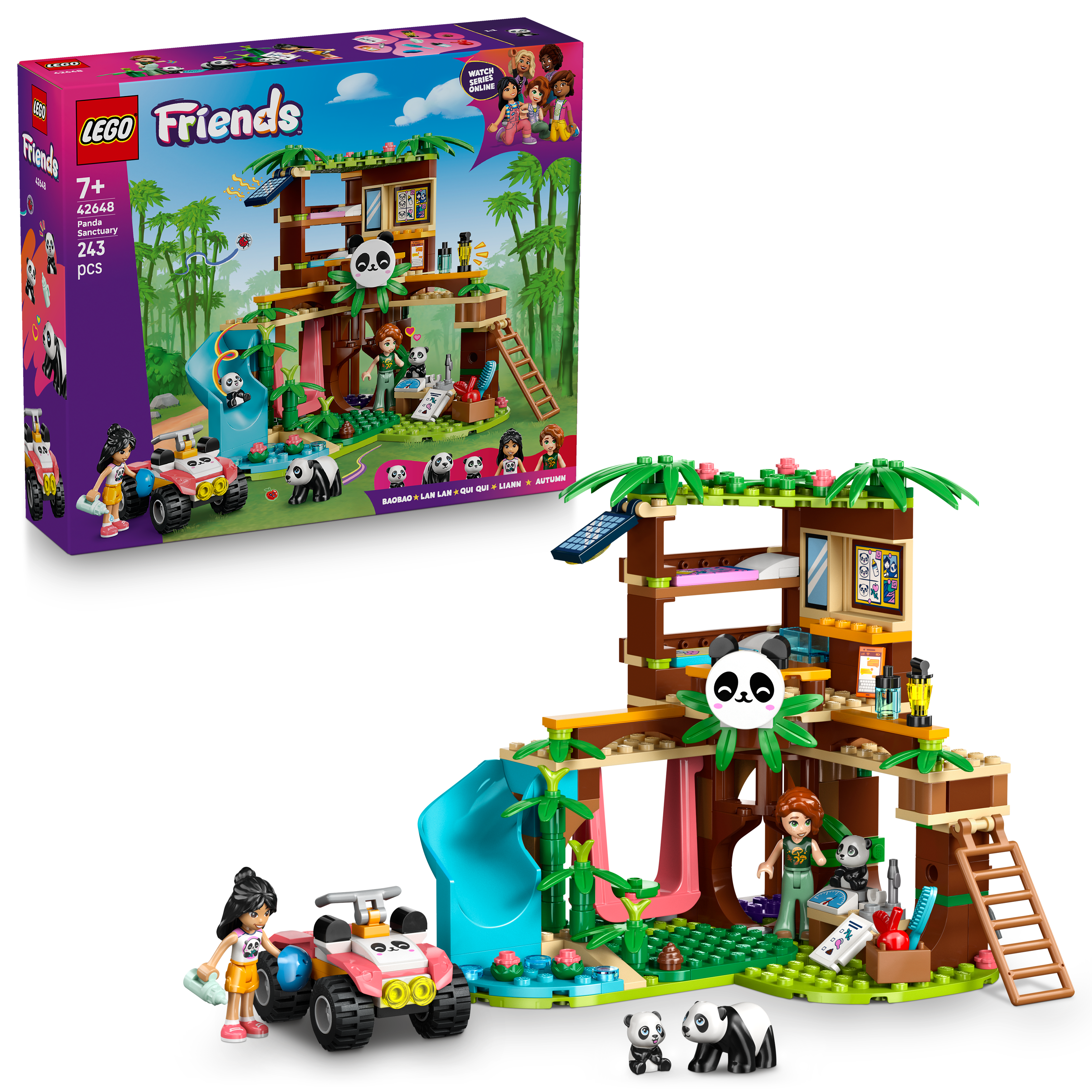 Lego 42648 Panda Sanctuary Animal Care Set