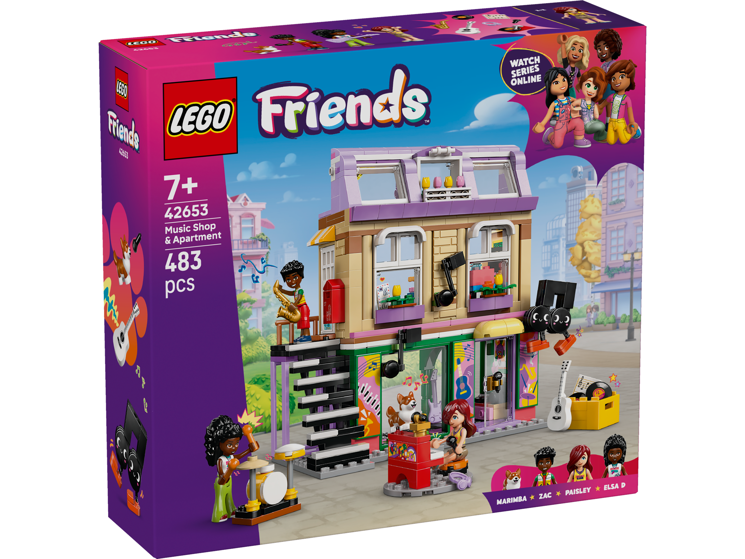 Lego 42653 Music Store & Apartment