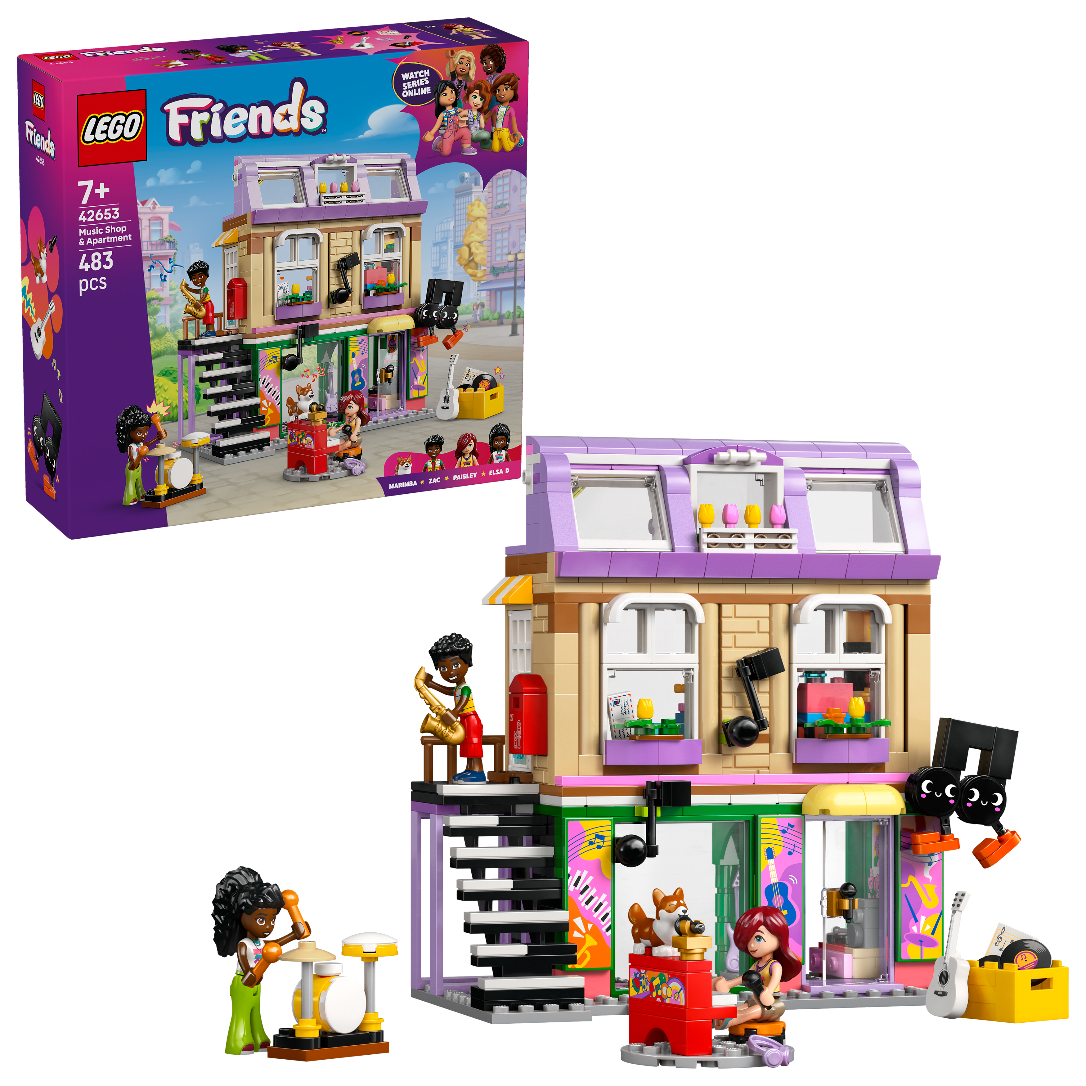 Lego 42653 Music Store & Apartment