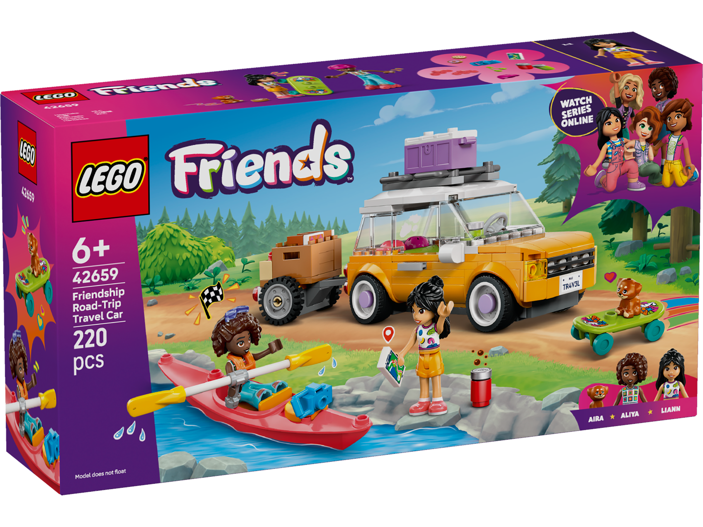 Lego 42659 Friendship Road-Trip Travel Car