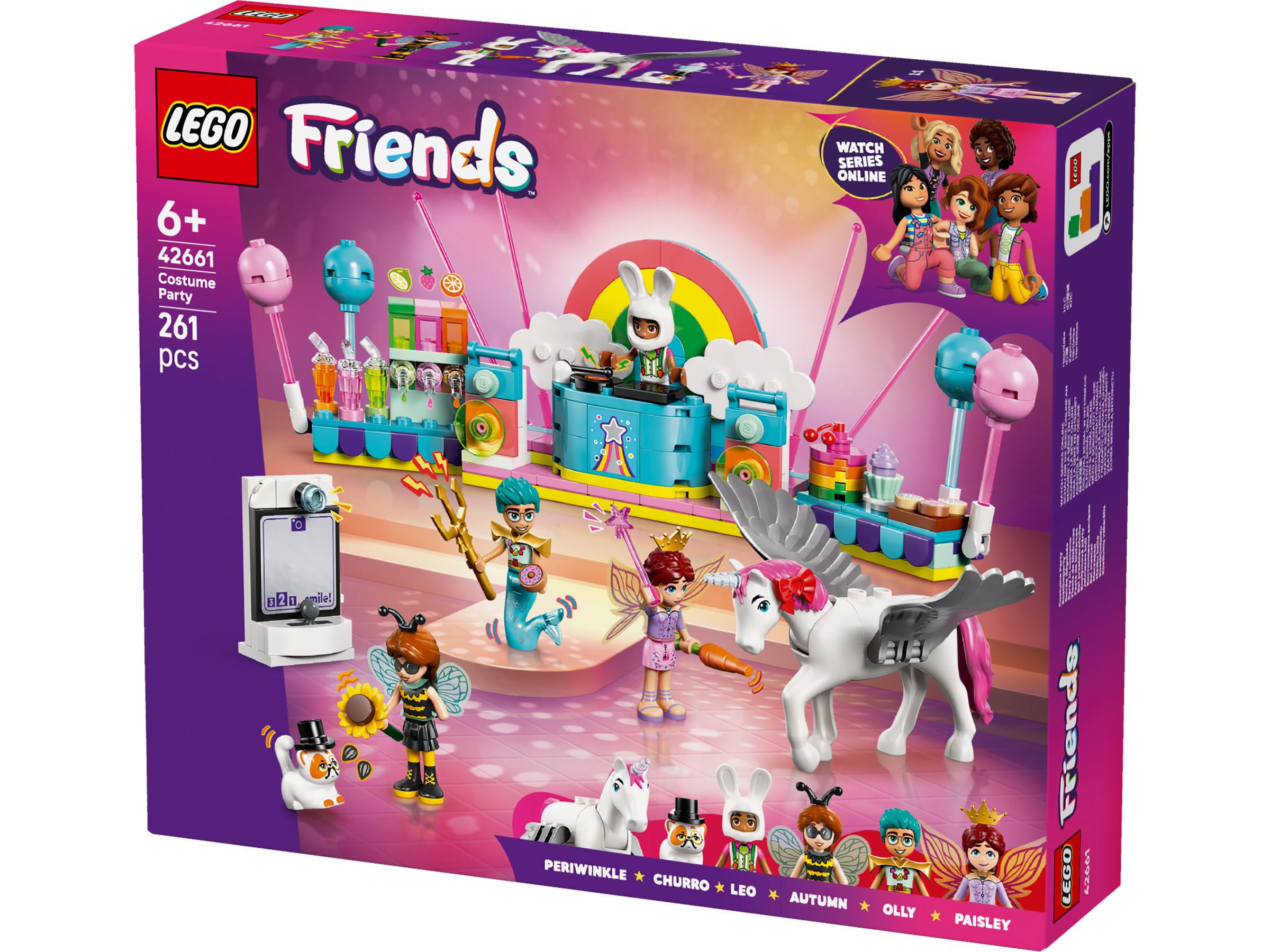 Lego 42661 Costume Party with Unicorn & Fairy