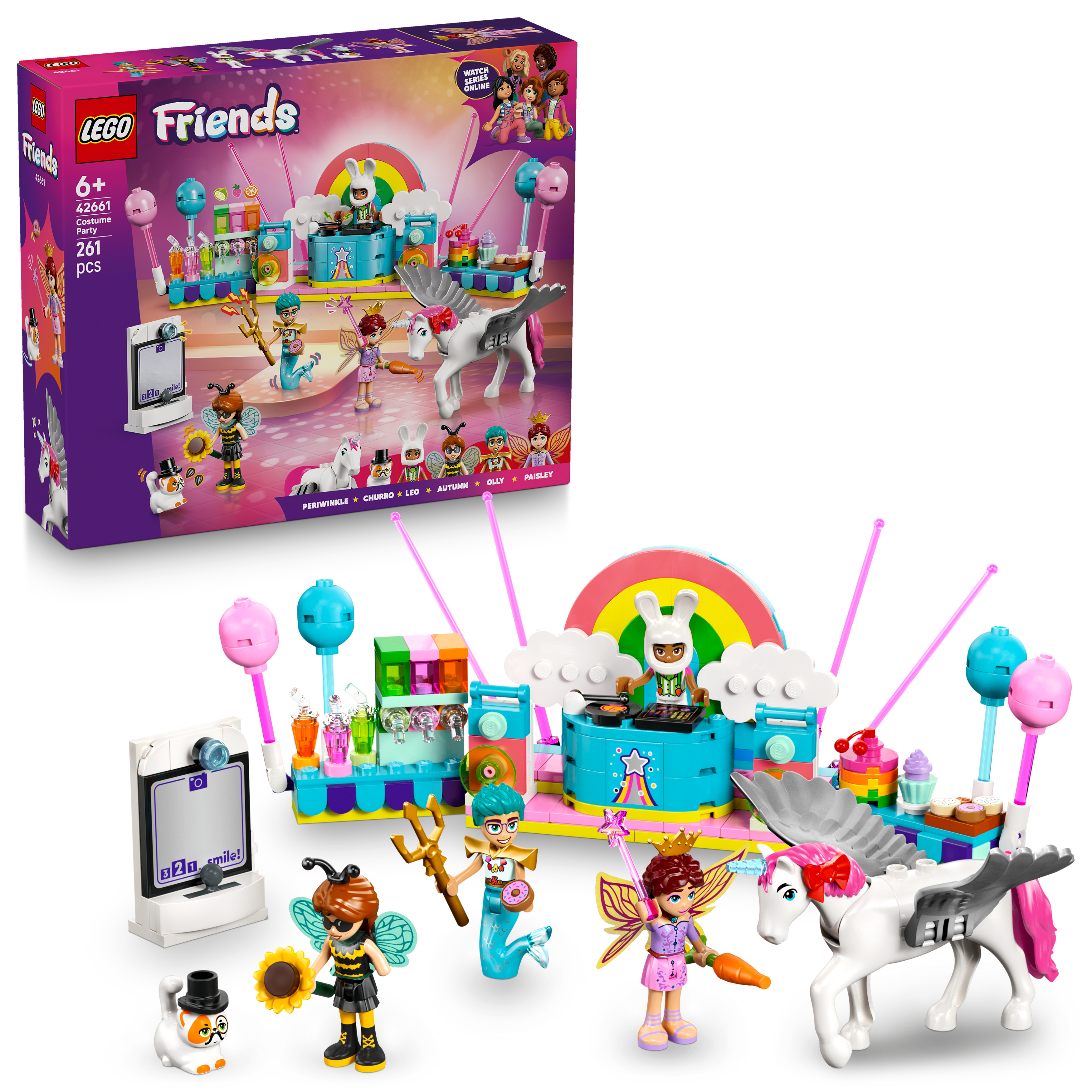 Lego 42661 Costume Party with Unicorn & Fairy