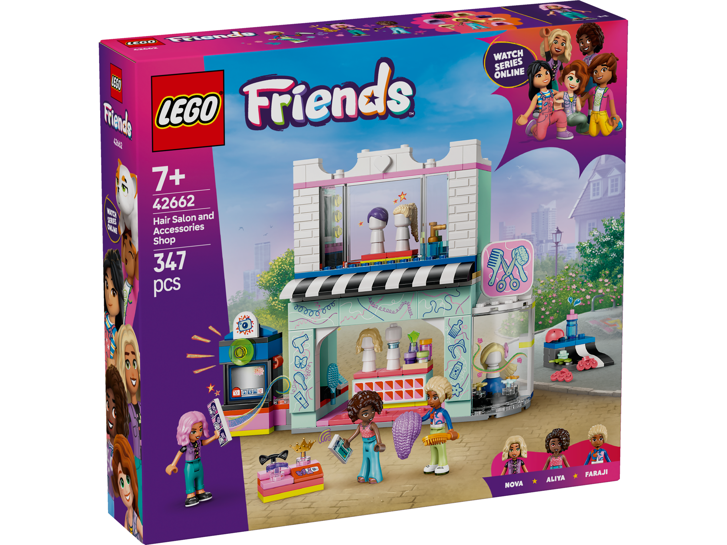 LEGO Friends 42662 Hair Salon and Accessories Stor