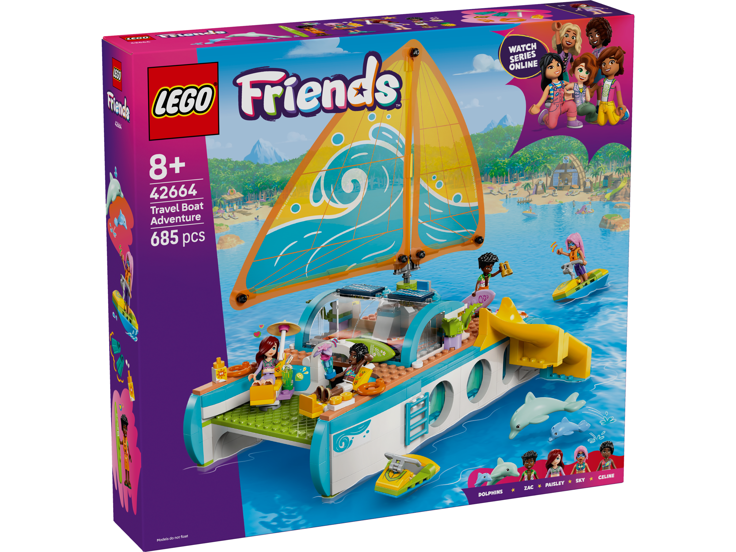 Lego 42664 Travel Boat Adventure