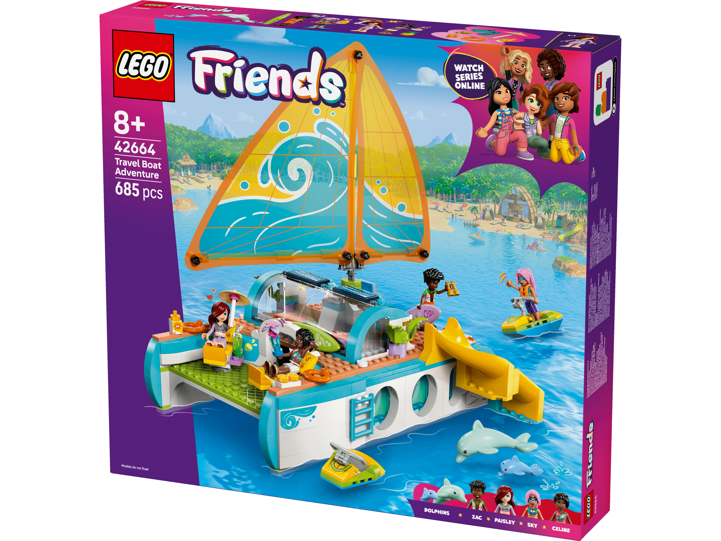 Lego 42664 Travel Boat Adventure