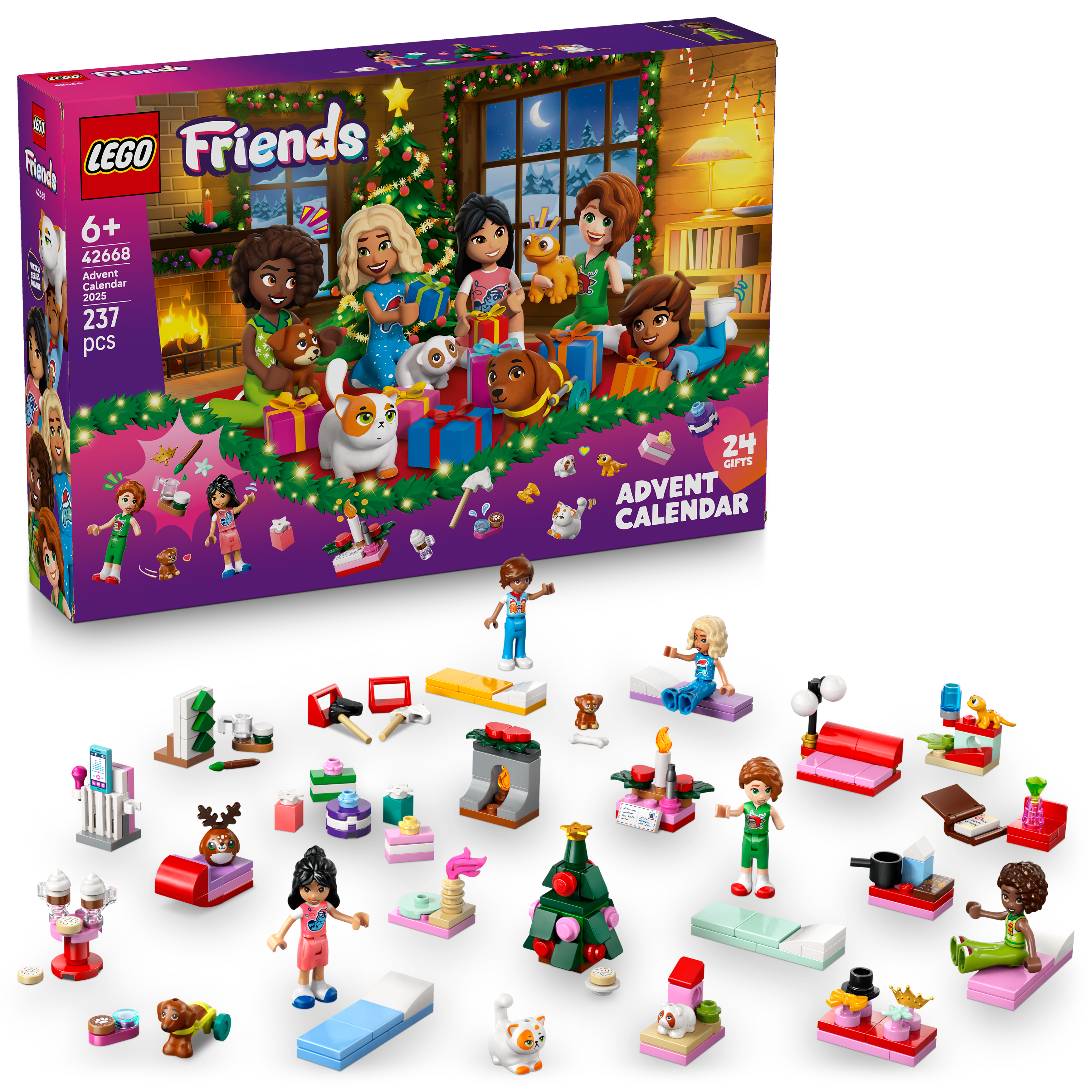 Lego42668 Lego Friends Advent Calendar 2025