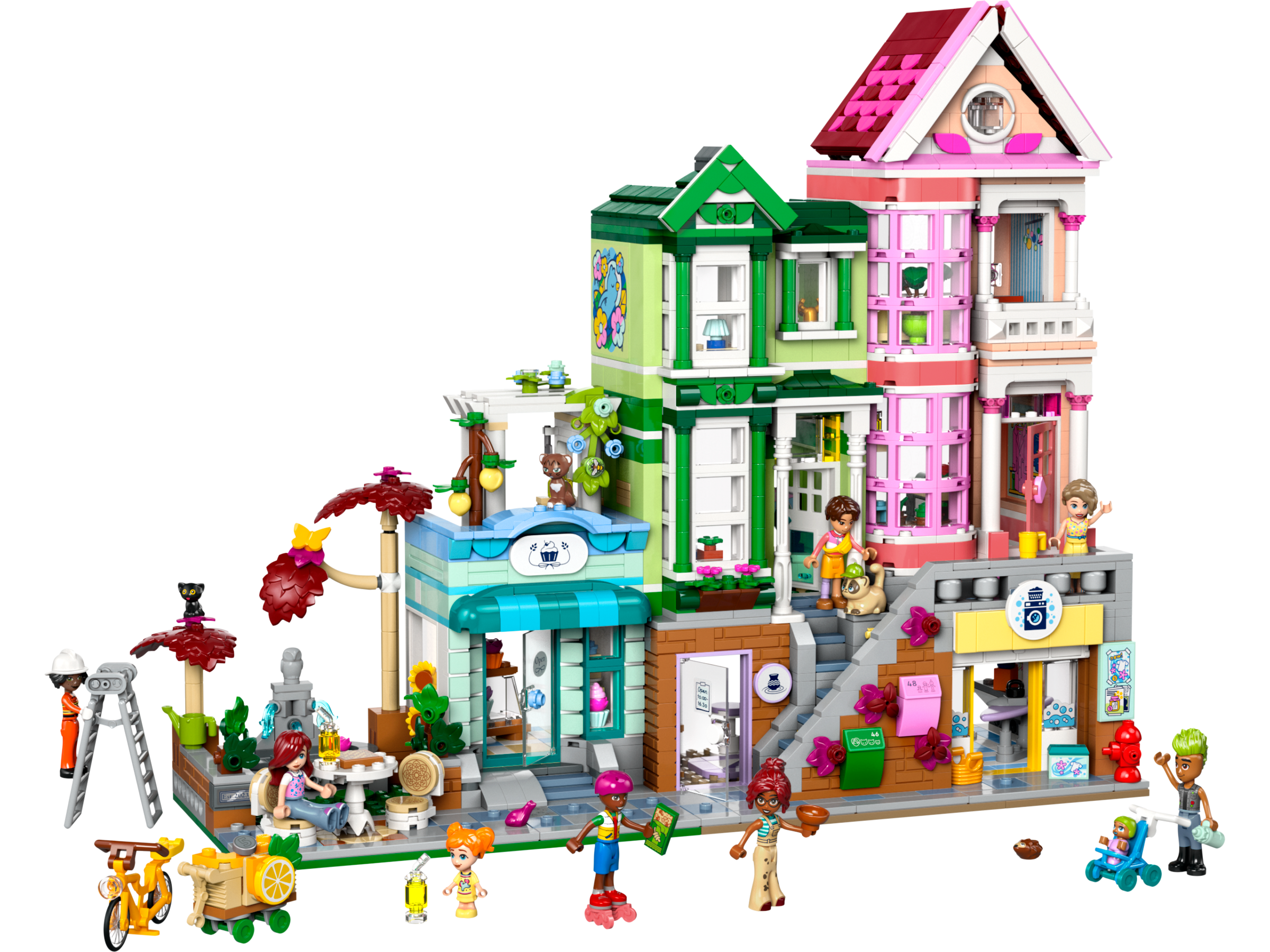 LEGO Friends 42670 Heartlake City Apartments and S