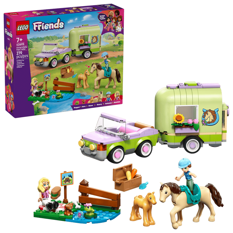 Lego 42695 Horse & Baby Foal Trailer