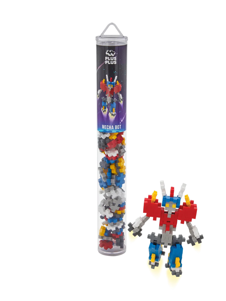 Plus-Plus Mecha Bot 100 Piece Tube