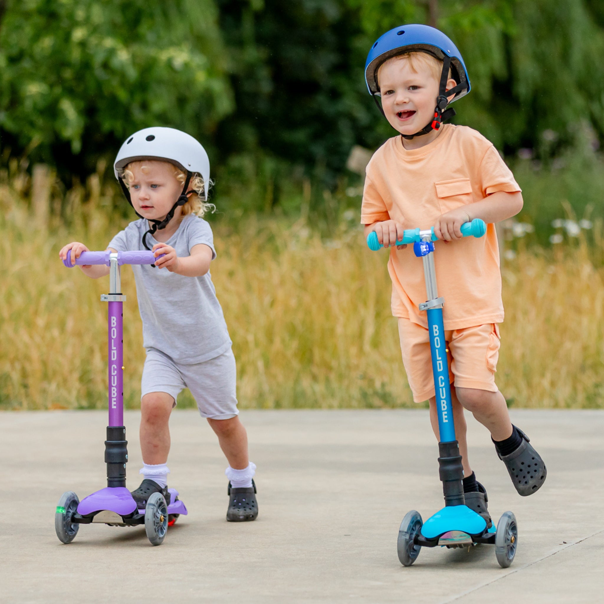 Foldable Teeny Scooter Blue